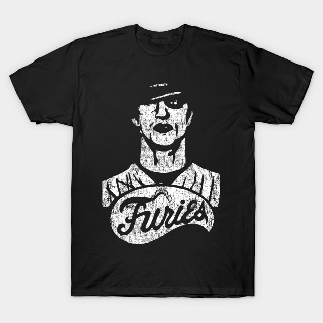 Baseball Furies WHITE RETRO T-Shirt by DKornEvs